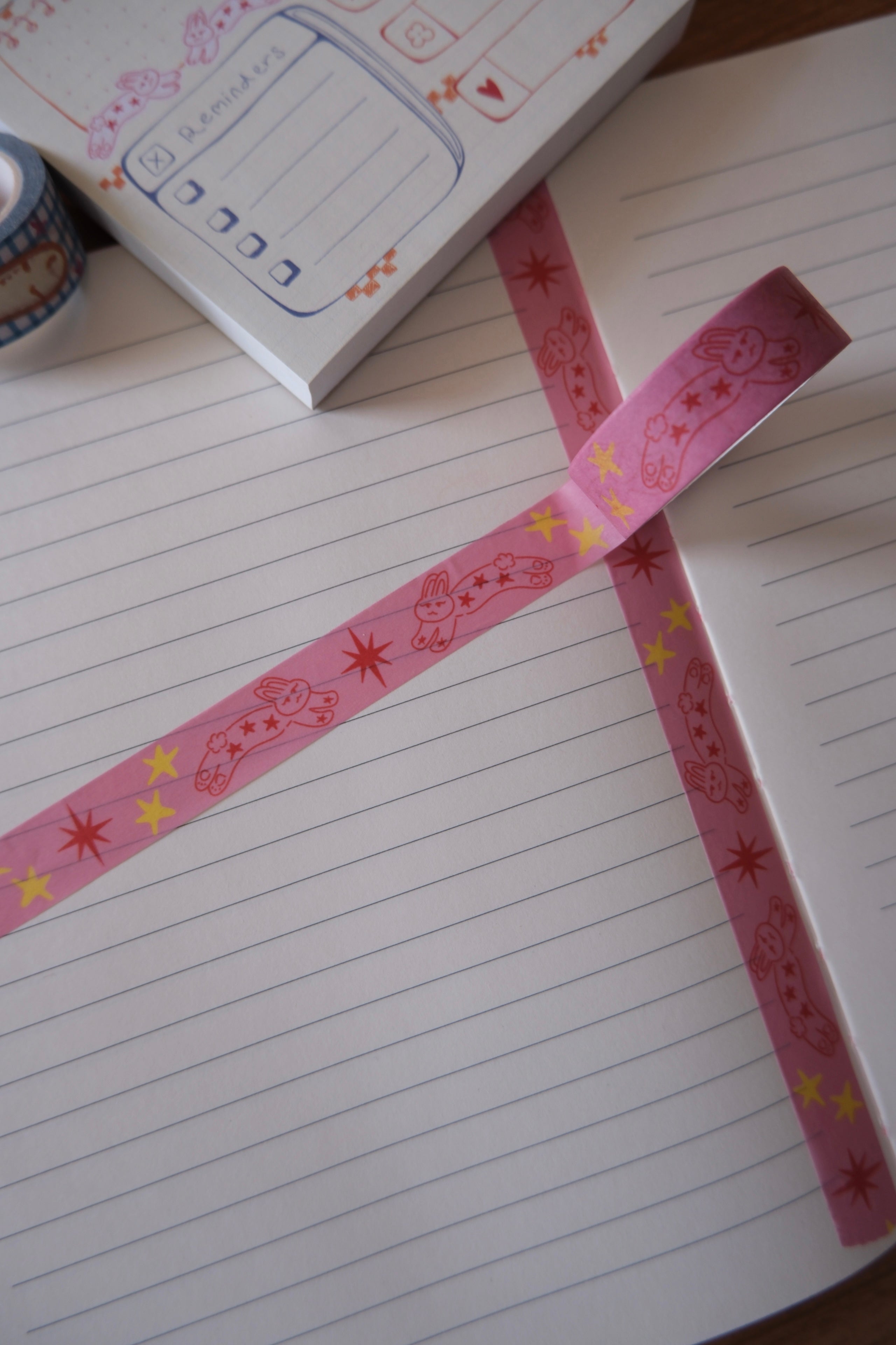 Pink Bunny Washi Tape
