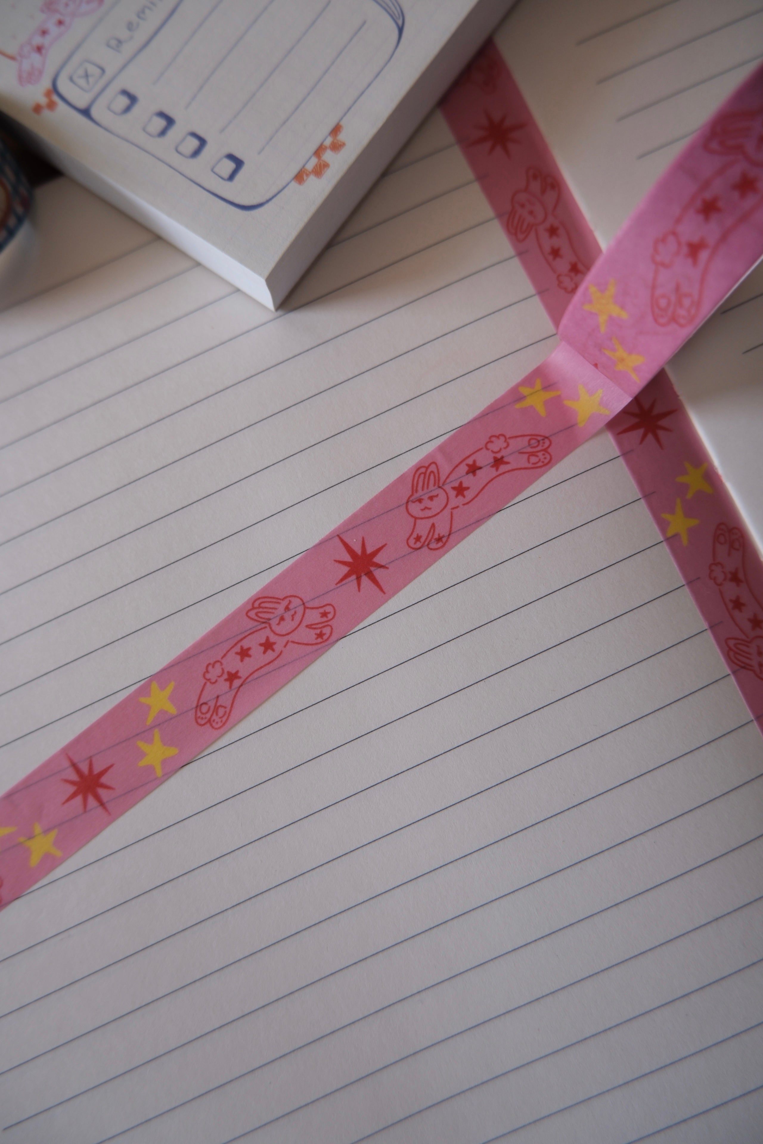 Pink Bunny Washi Tape