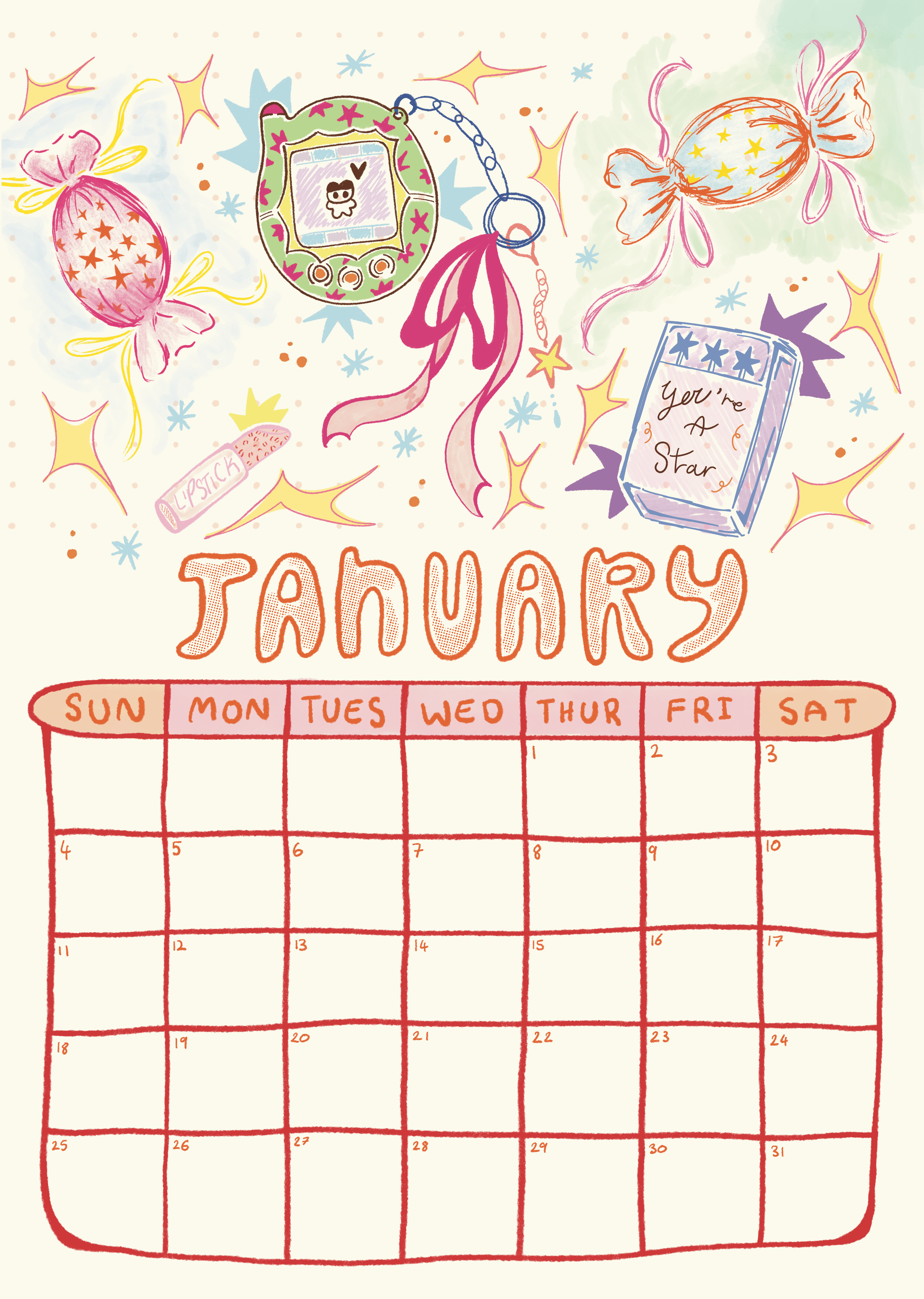 ★ 2026 Calendar ★