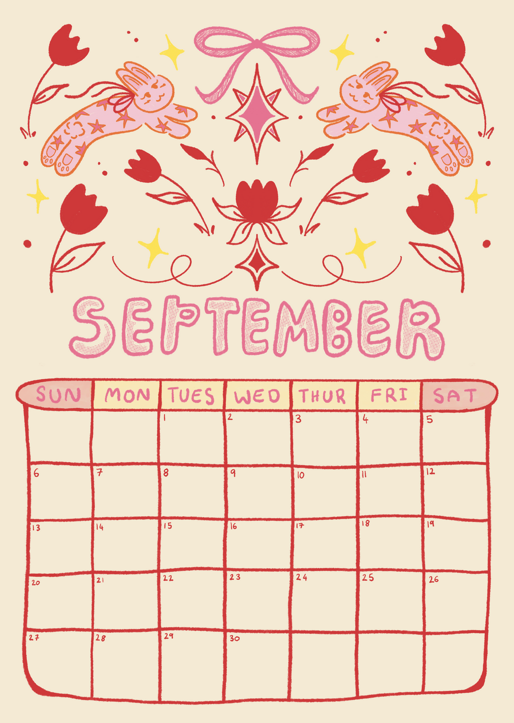 ★ 2026 Calendar ★